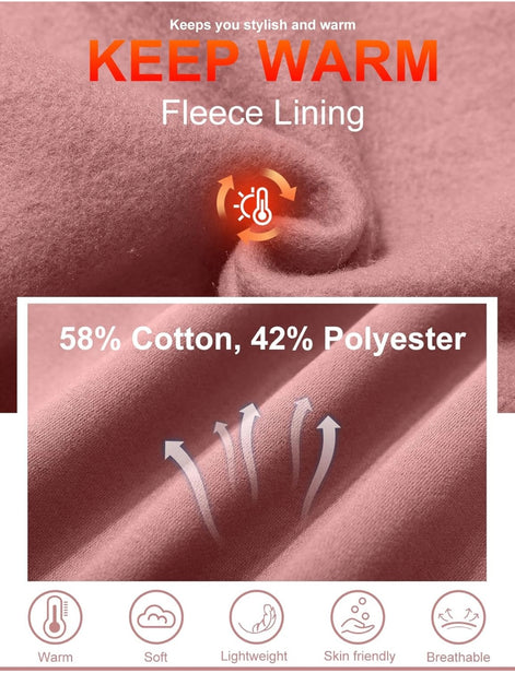 Women's Fleece Tracksuit Set - 2 Piece Sweatshirt & Joggers | AURORE LUXURE