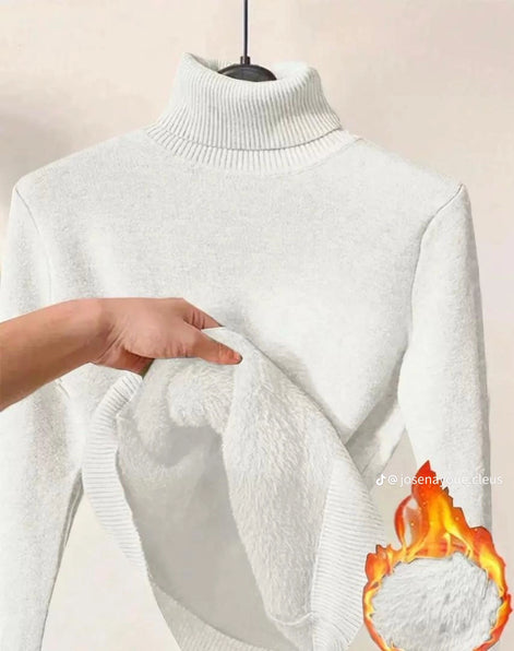 Men's Turtleneck Sweater - Warm Long Sleeve Pullover (M-4XL)