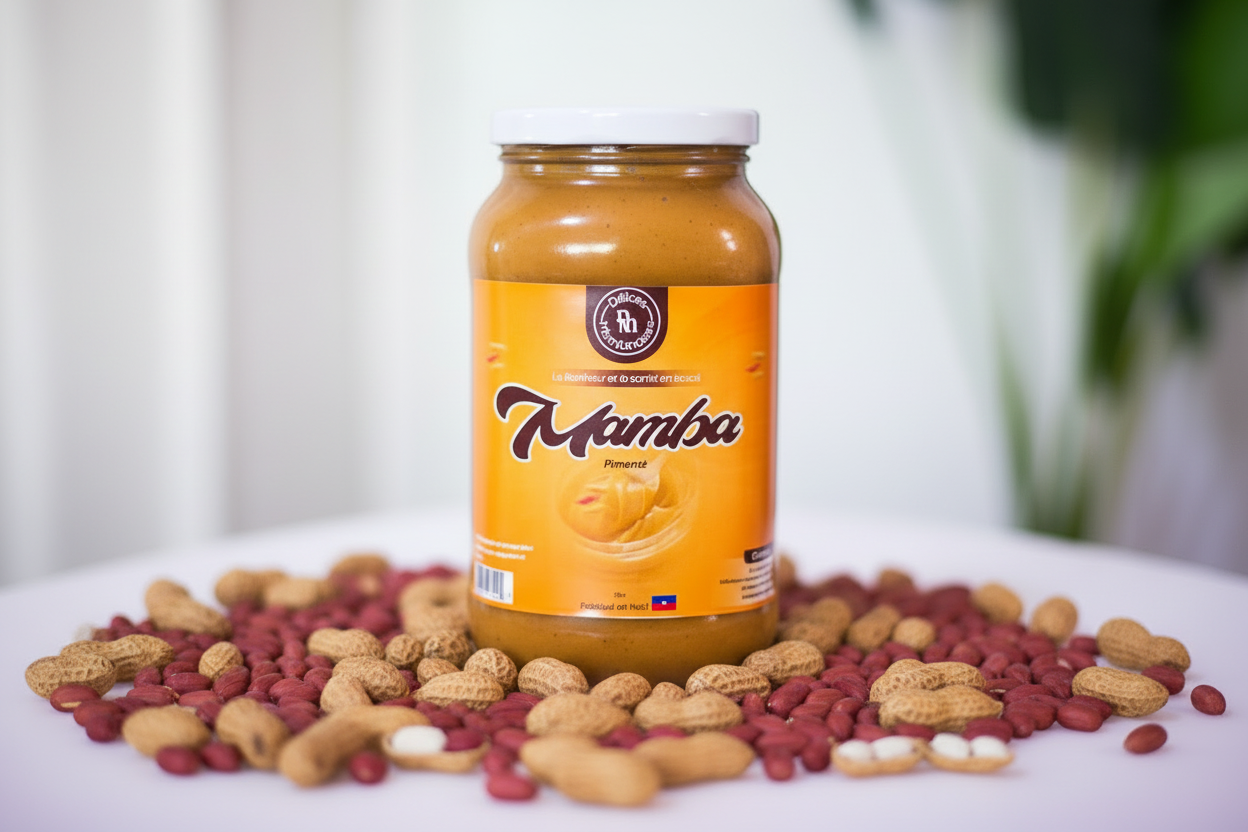 Authentic Haitian Peanut Butter (Manba)