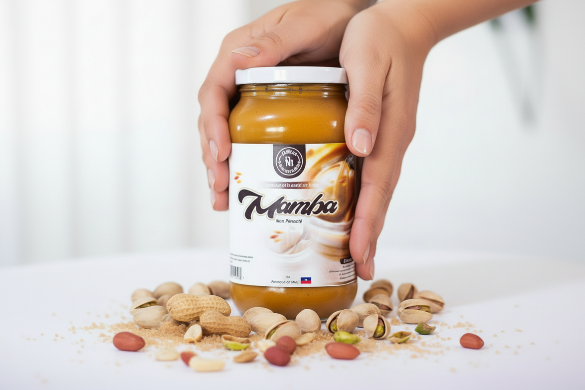 Authentic Haitian Peanut Butter (Manba)
