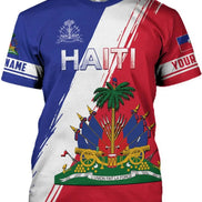 Personalized Haiti Baseball Jersey - Custom Name Haitian Jersey for Men & Women