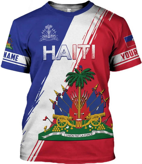 Personalized Haiti Baseball Jersey - Custom Name Haitian Jersey for Men & Women