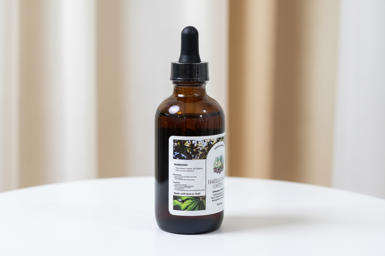 Aurore Luxure Haitian Black Castor Oil/ maskriti – Organic & Natural 100% Pure Castor Hair & Body Oil