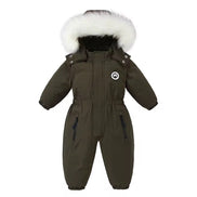 Kids Waterproof Snowsuit - One Piece Ski Suit for Boys & Girls | AURORE LUXURE