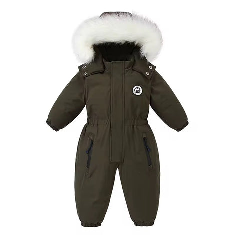 Kids Waterproof Snowsuit - One Piece Ski Suit for Boys & Girls | AURORE LUXURE