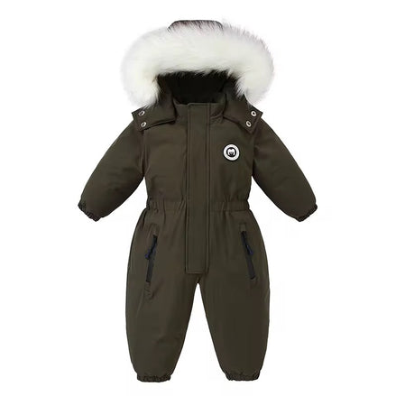 Kids Waterproof Snowsuit - One Piece Ski Suit for Boys & Girls | AURORE LUXURE