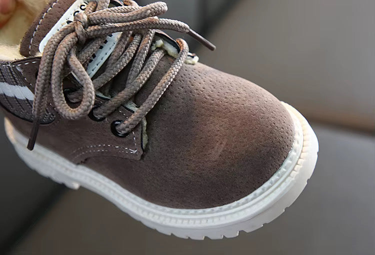 Kids Snow Boots - Warm Faux Fur Lined Winter Boots with Zipper | AURORE LUXURE