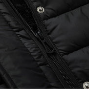 Girls’ Winter Waterproof Long Puffer Coat – Warm Kids Parka Jacket with Removable Hood