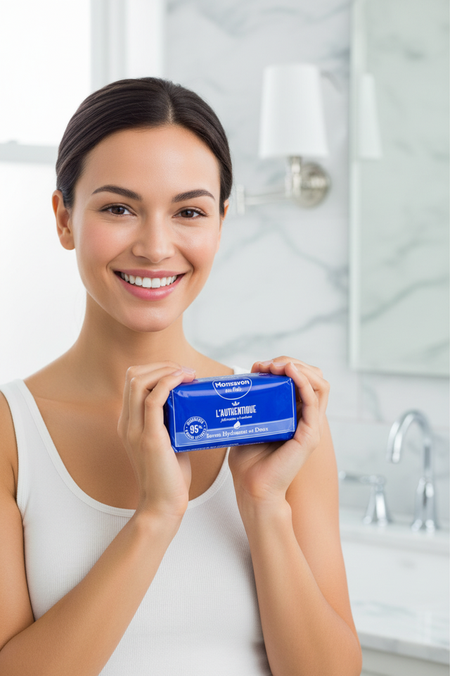 Monsavon Au Lait L'Authentique - Savon Hydratant et Doux