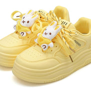 Girls PU Leather Sneakers - Anti-Slip Casual Sport Shoes | AURORE LUXURE