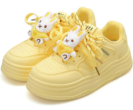 Girls PU Leather Sneakers - Anti-Slip Casual Sport Shoes | AURORE LUXURE