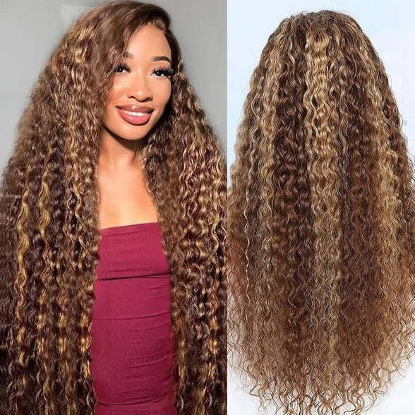 Lace Front Wig Human Hair 13x6 HD Deep Wave Lace Frontal Wigs Glueless Wigs Human Hair