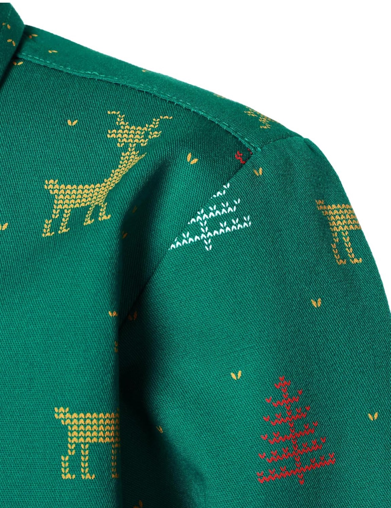 Kids Christmas Shirt - Santa Claus Button Down for Boys & Girls | AURORE LUXURE