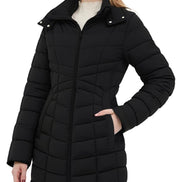 Women's Long Puffer Jacket - Warm Quilted Winter Coat (Plus Size) | AURORE LUXURE