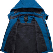 Boy's Waterproof Ski Jacket - Fleece Lined Winter Snowboard Coat | AURORE LUXURE