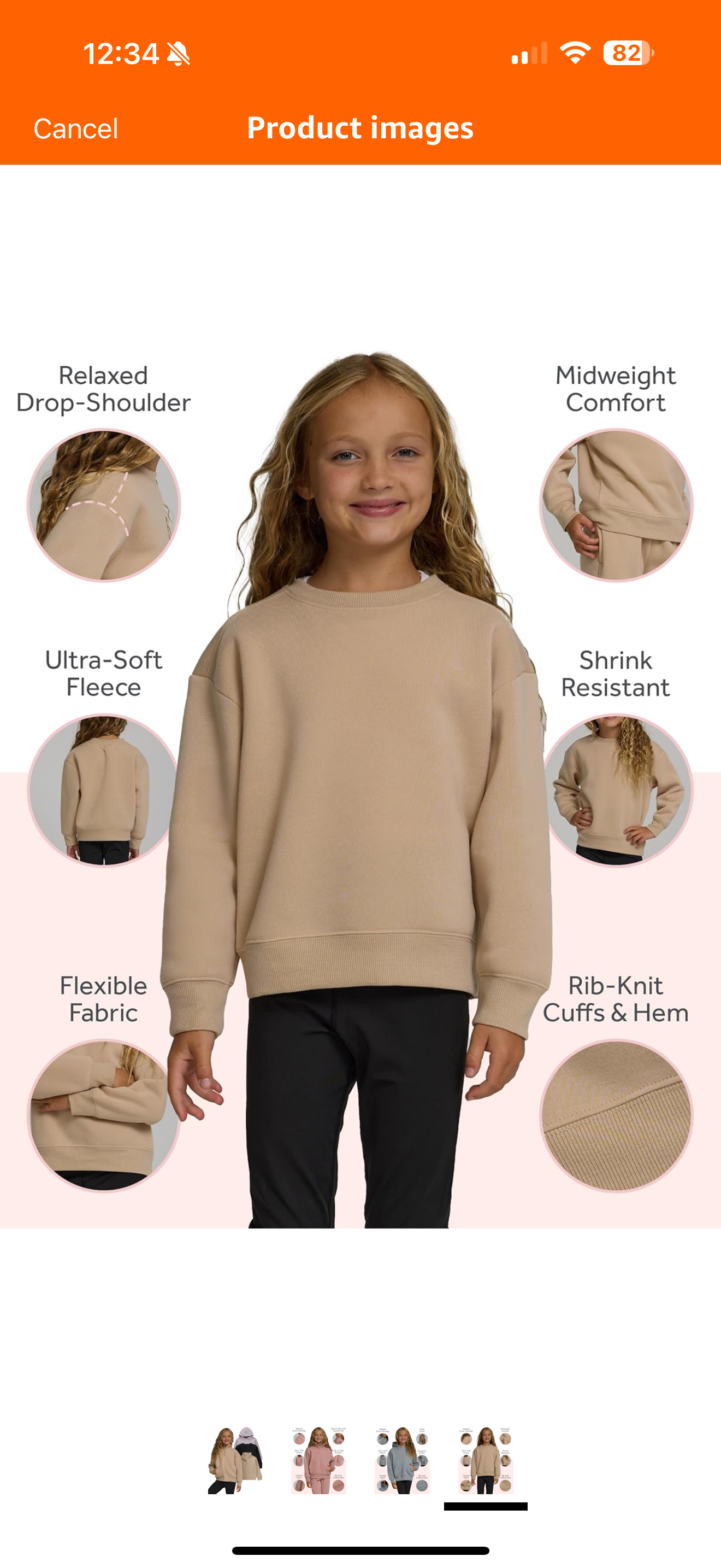 Girls 3-Pack Sweatshirts - Hoodies & Quarter Zip Fleece Set | AURORE LUXURE