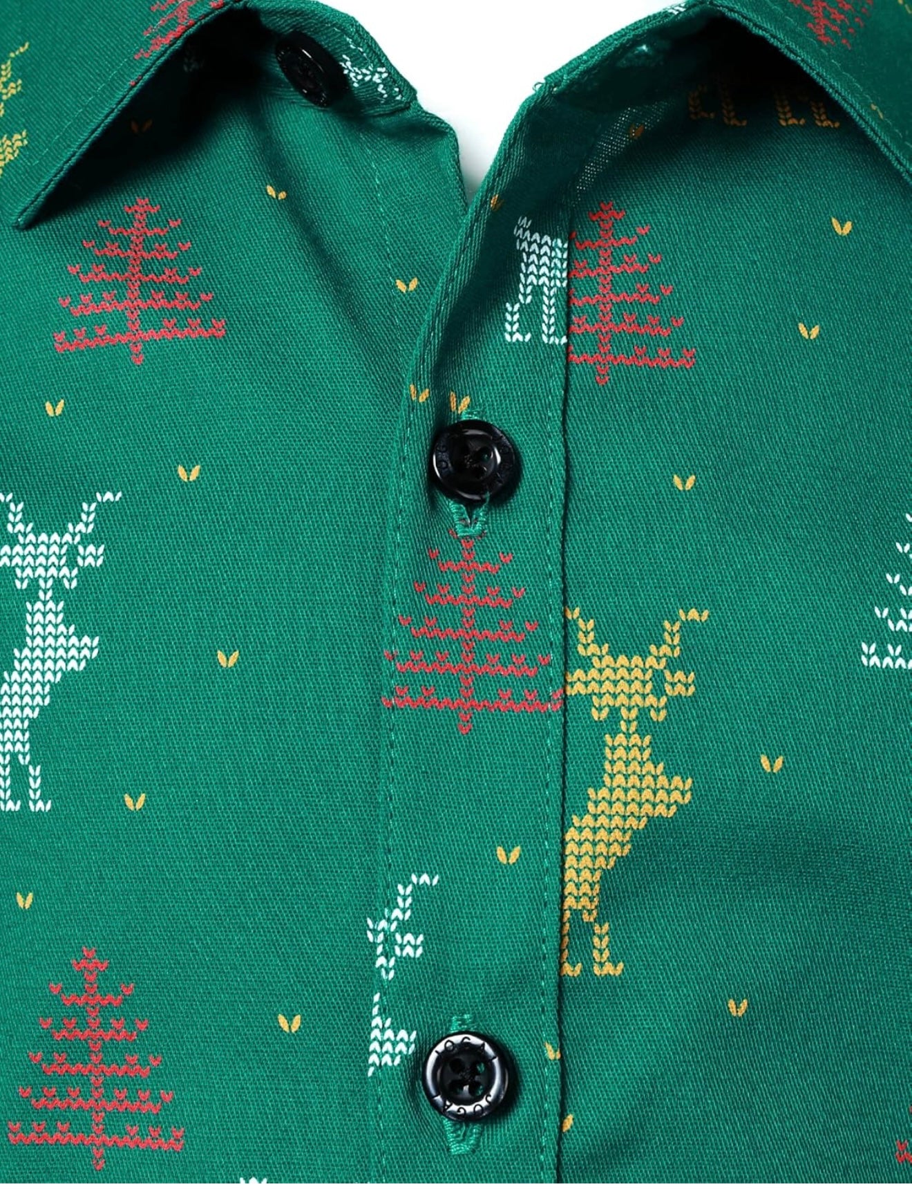 Kids Christmas Shirt - Santa Claus Button Down for Boys & Girls | AURORE LUXURE