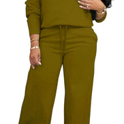 Women's 2 Piece Tracksuit - Oversized Half Zip Sweatsuit Set | AURORE LUXURE