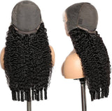 13x6 Full Lace Frontal Burmese Curly Wig – 180% Density, 100% Human Hair