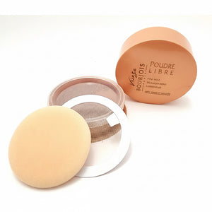 Visage Bourjois Loose Powder – Matte Transparent Finish with Puff