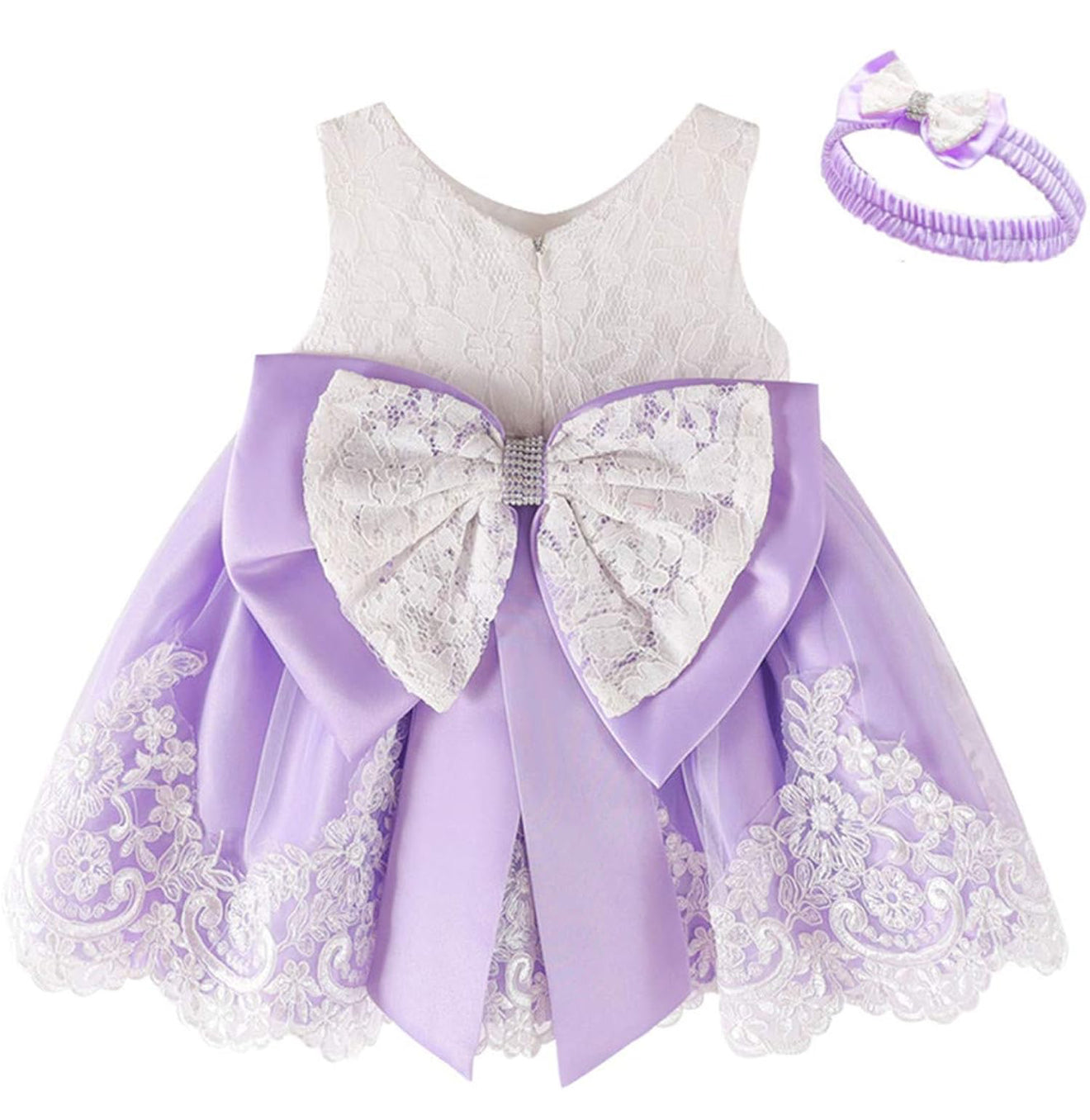 Toddler Girls Pageant Lace Dresses Baby Birthday Party Embroidery