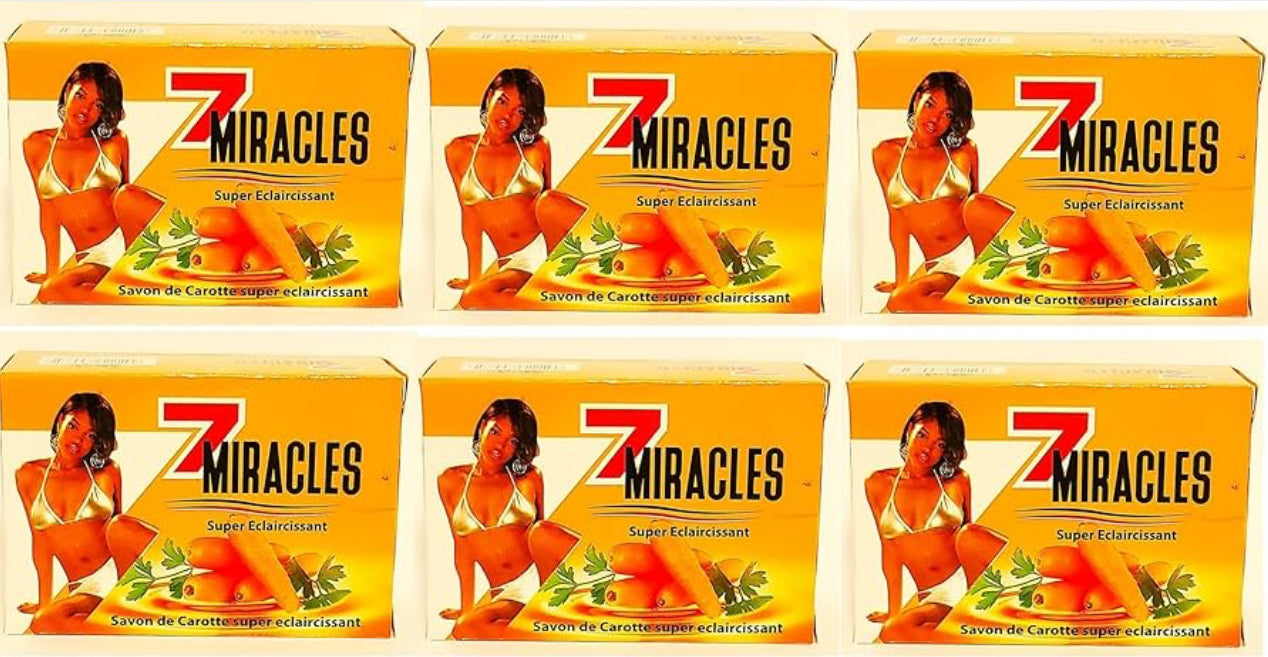 7 Miracles Carrot Soap & Cream Set - 2 Bars + Face Cream