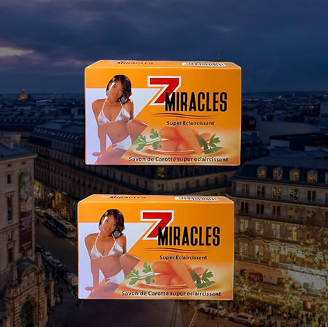 7 Miracles Carrot Soap & Cream Set - 2 Bars + Face Cream