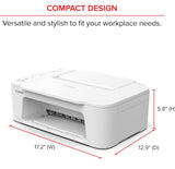 Canon PIXMA TS3720 Wireless All-in-One Printer for Basic Home Printing, White