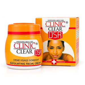 Clinic Clear DSR Exfoliating Facial Cream, Swiss Formula Face Scrub