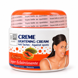 H 20 Jours Papaya Skin Care Set – Beauty Soap & Cream, 2-Piece