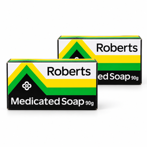 Roberts Medicated Soap 90g – Cleansing Bar | Available in 1, 2 or 3 Pack
