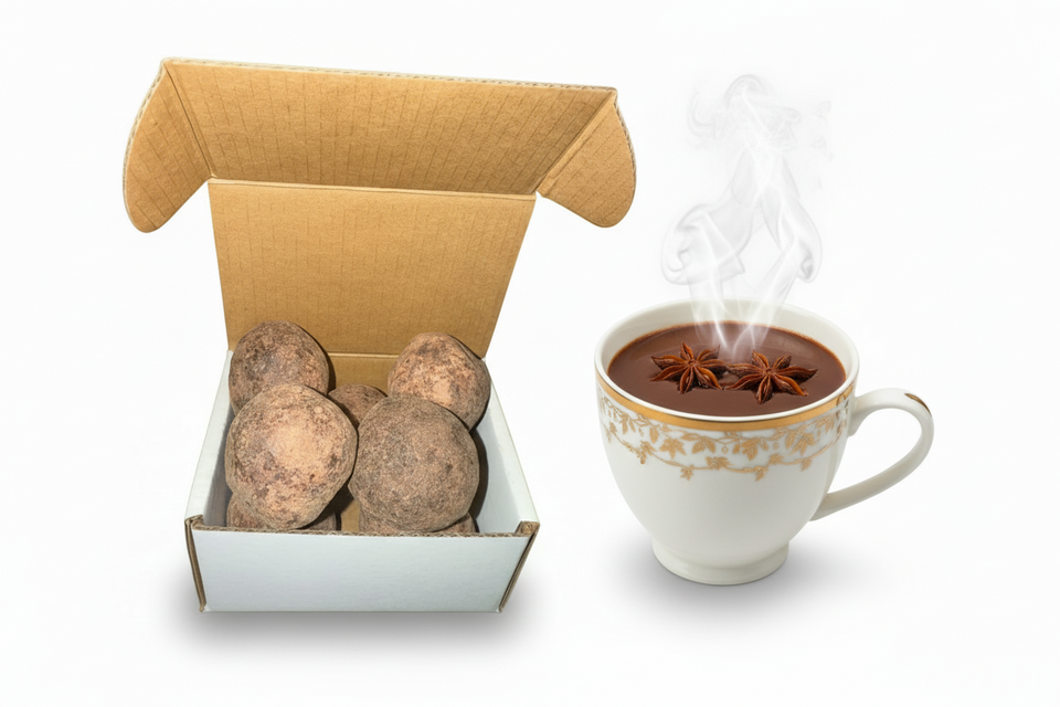 Haitian Chocolate Balls (Boule Chokola)