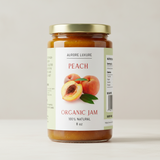 Peach Organic Jam – 100% Natirèl | 16 oz