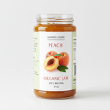 Peach Organic Jam – 100% Natirèl | 16 oz