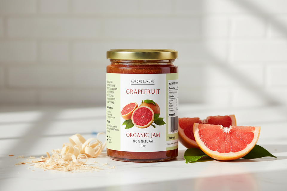 Pineapple & Grapefruit Jam - Haitian Tropical Fruit Preserve