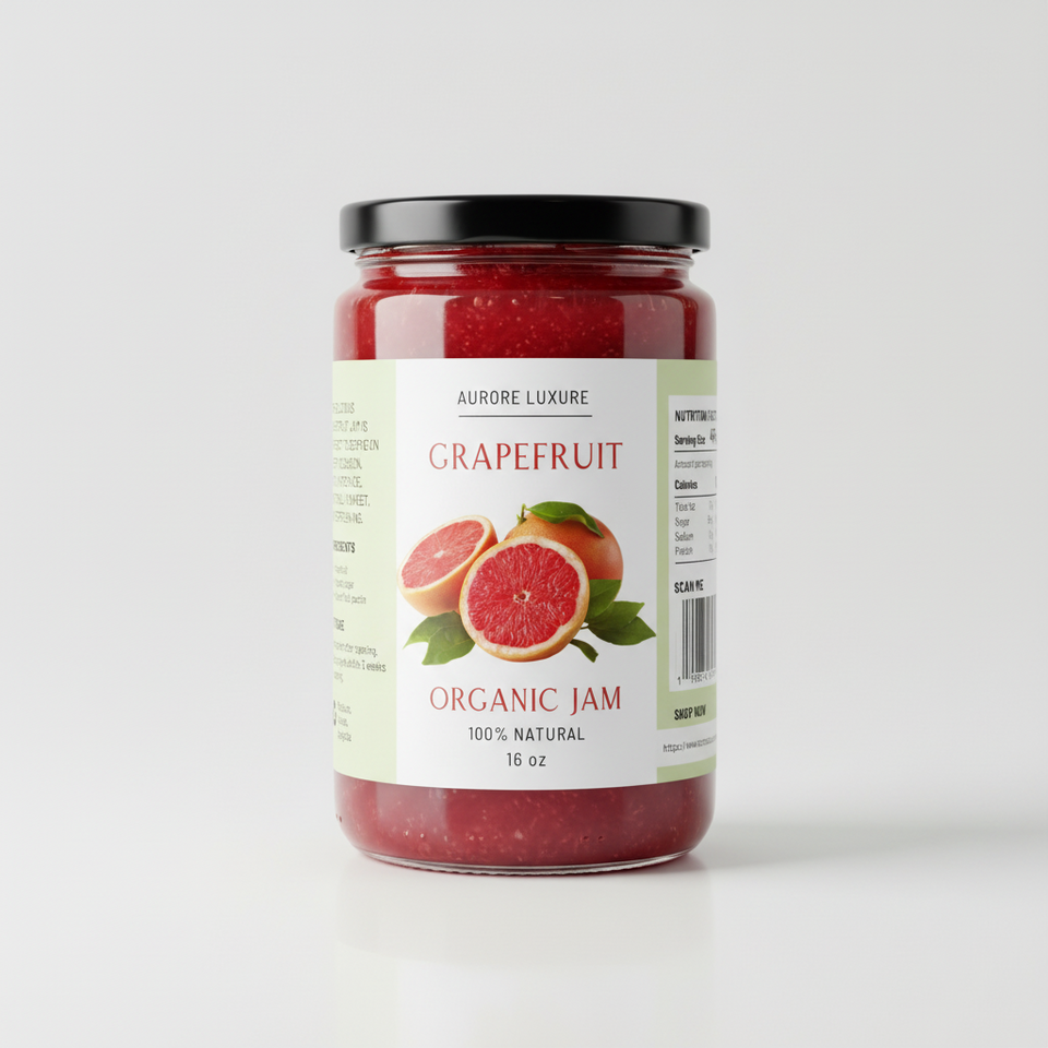 Pineapple & Grapefruit Jam - Haitian Tropical Fruit Preserve