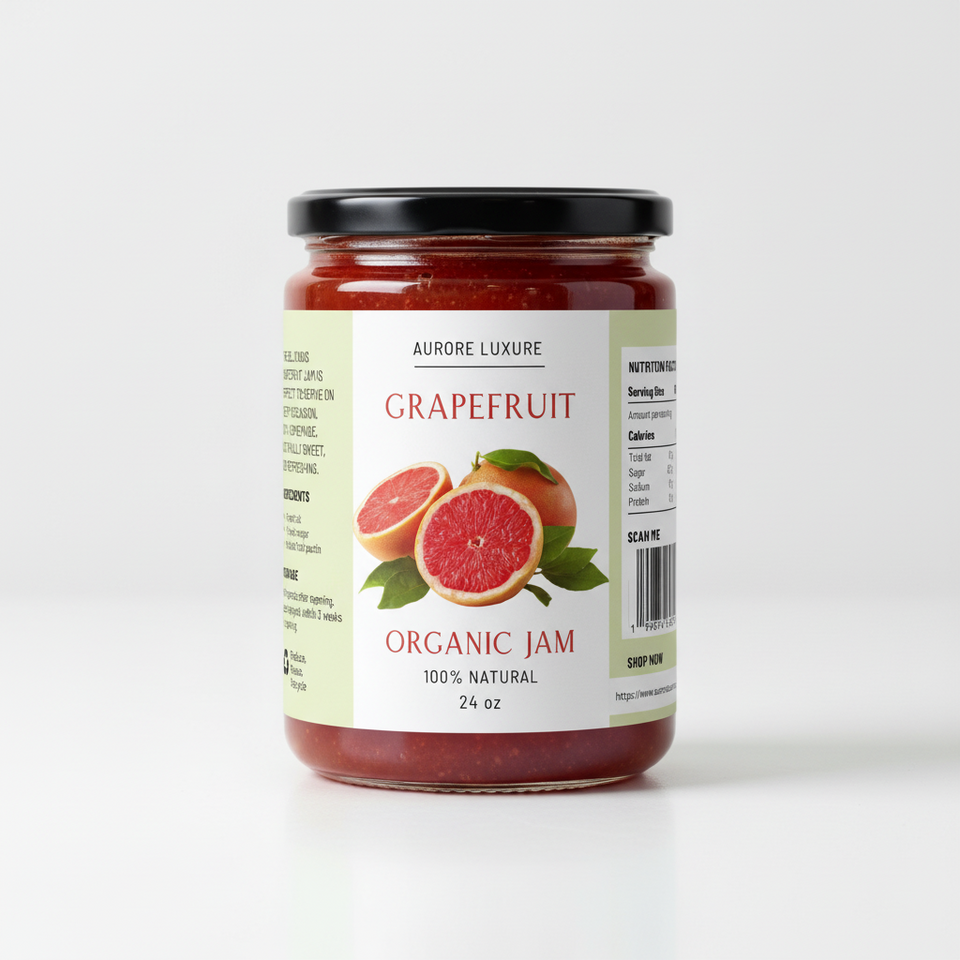 Pineapple & Grapefruit Jam - Haitian Tropical Fruit Preserve