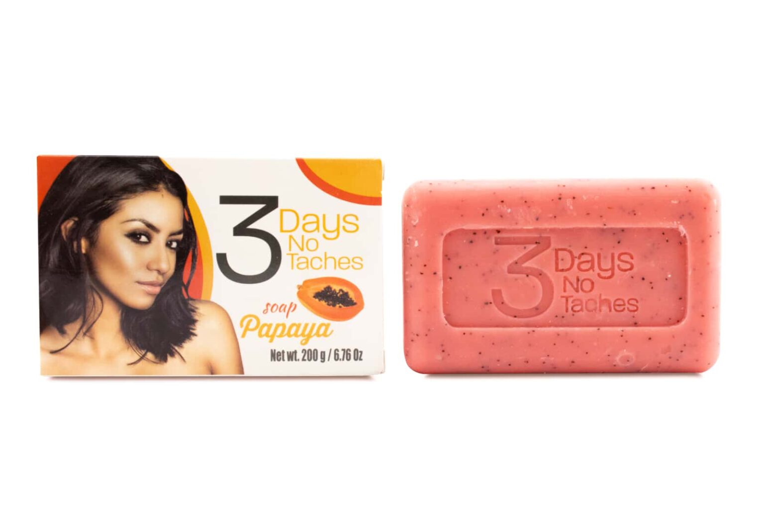 3 Days No Taches Papaya Soap Tube (30g)