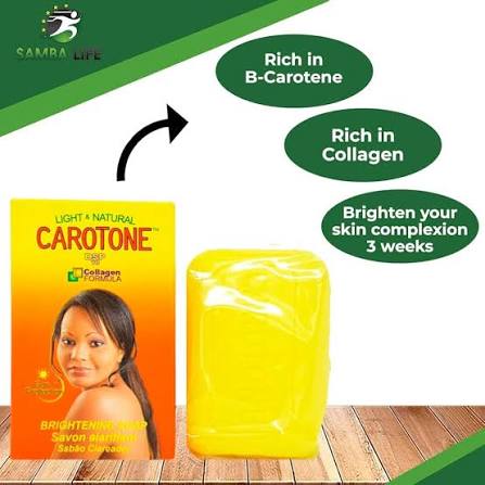 CAROTONE LIGHT & NATURAL SOAP
Savon elariant