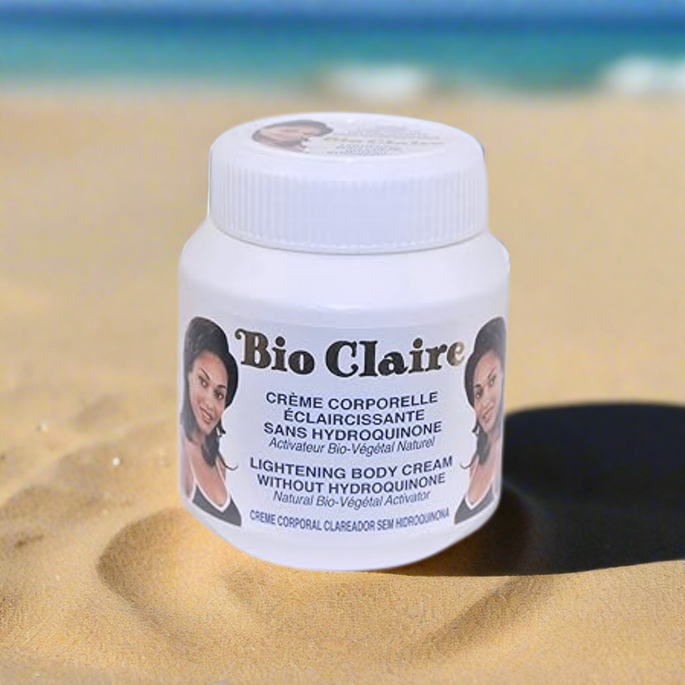 Bio Claire
LIGHTENING BODY CREME
WITHOUT HYOROGUINON
Natural Bio- Vegetal Activator