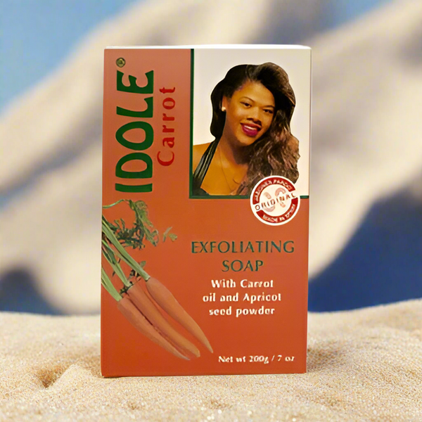 Idole Carrot Exfoliating Soap with Apricot Powder 200g