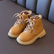 Kids Hiking Ankle Boots - Lace Up Outdoor Boots for Boys & Girls | AURORE LUXURE