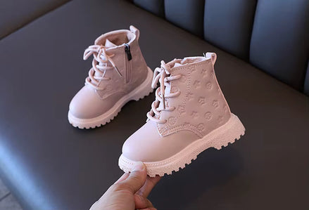Kids Hiking Ankle Boots - Lace Up Outdoor Boots for Boys & Girls | AURORE LUXURE
