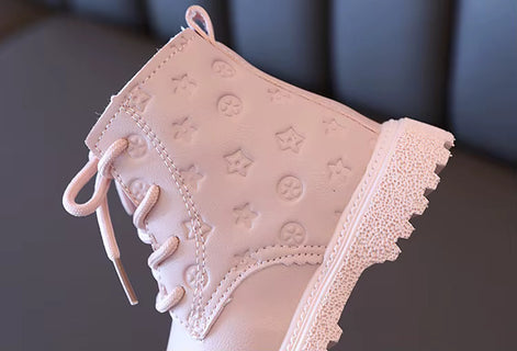 Kids Hiking Ankle Boots - Lace Up Outdoor Boots for Boys & Girls | AURORE LUXURE