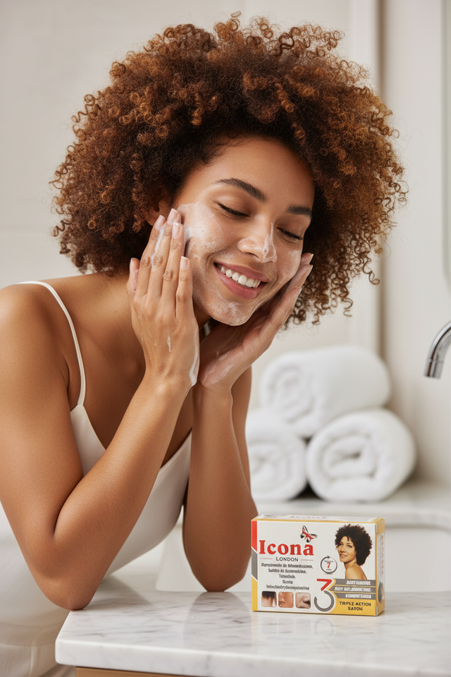 Icona Soap for face and body moisturizer Moisturizing