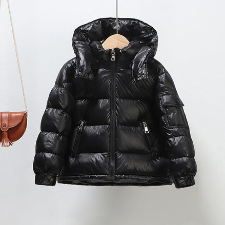 Winter Children Girl Duck Down Jacket Korean Hooded