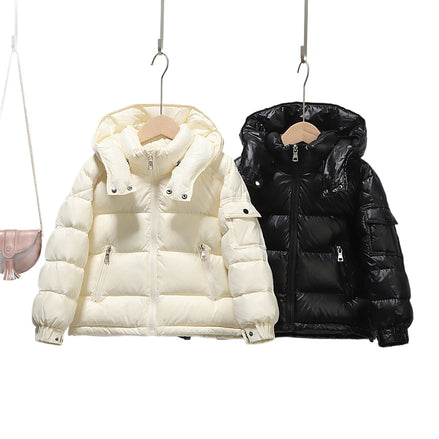 Winter Children Girl Duck Down Jacket Korean Hooded