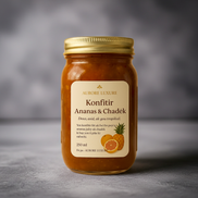 Pineapple & Grapefruit Jam - Haitian Tropical Fruit Preserve